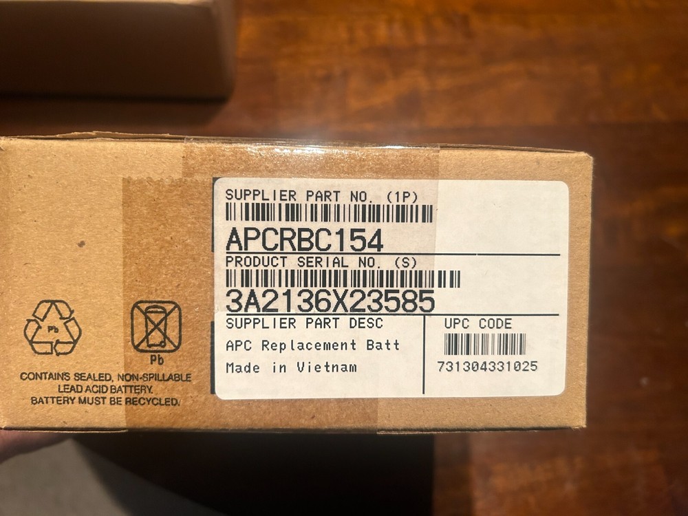 APC UPS Battery Replacement APCRBC154 for APC Backups