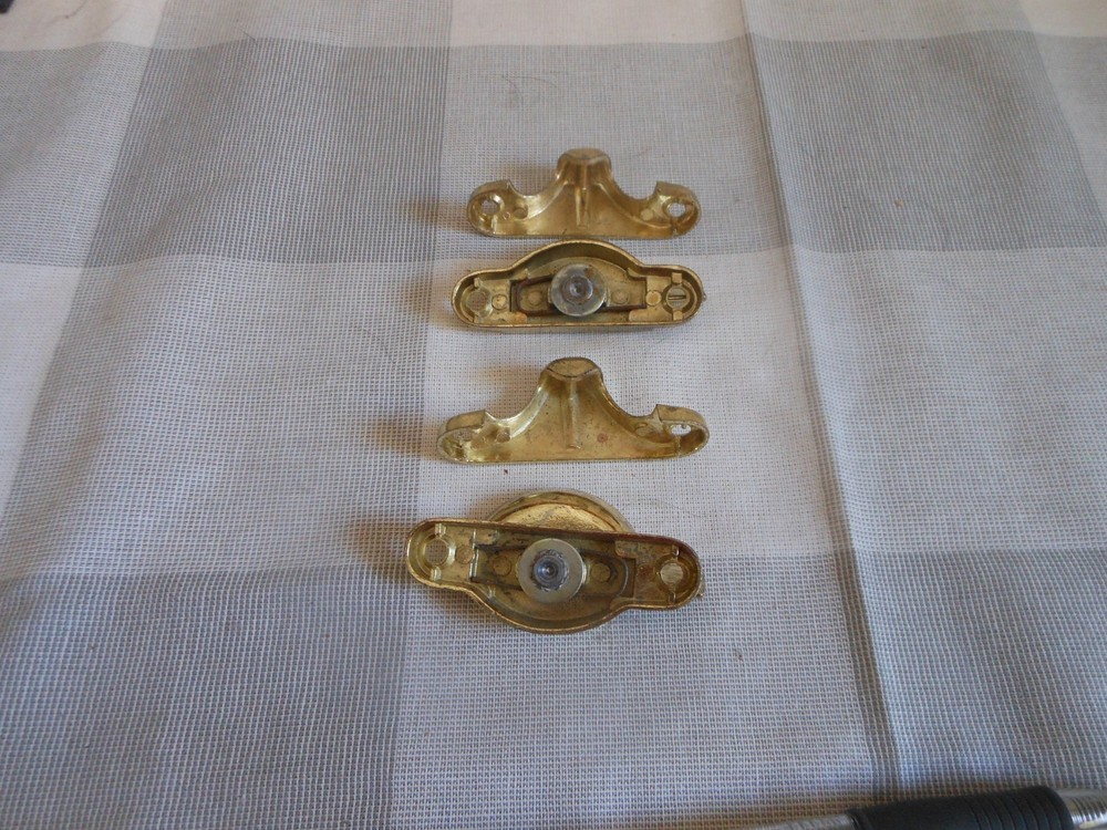 2 brass window latches/locks new