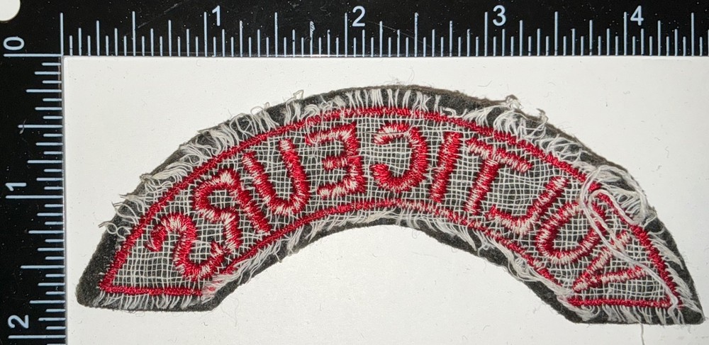 Canadian Army Voltiguers Regiment Patch Formation Title Flash