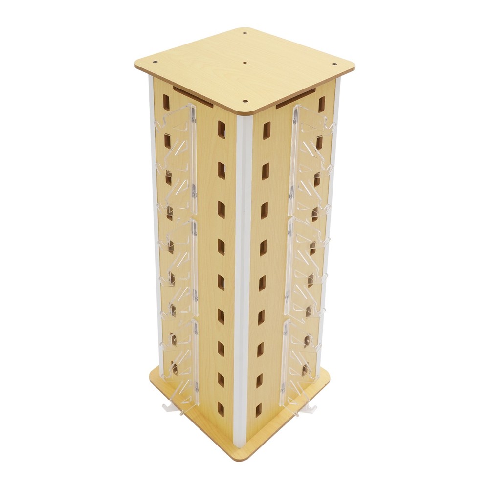 360°Rotating Sunglass Display Rack Square Eyeglass Organizer Holder Freestanding