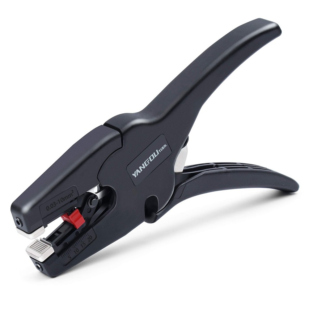 Automatic Wire Stripper and Cutter: 2-in-1 Tool with Auto Distance Positionin...