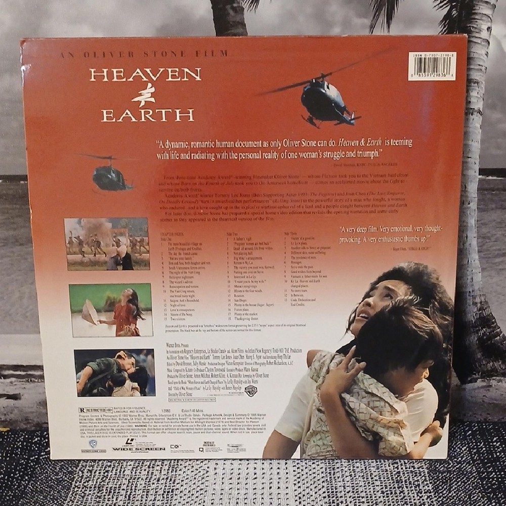 Heaven & Earth LaserDisc
