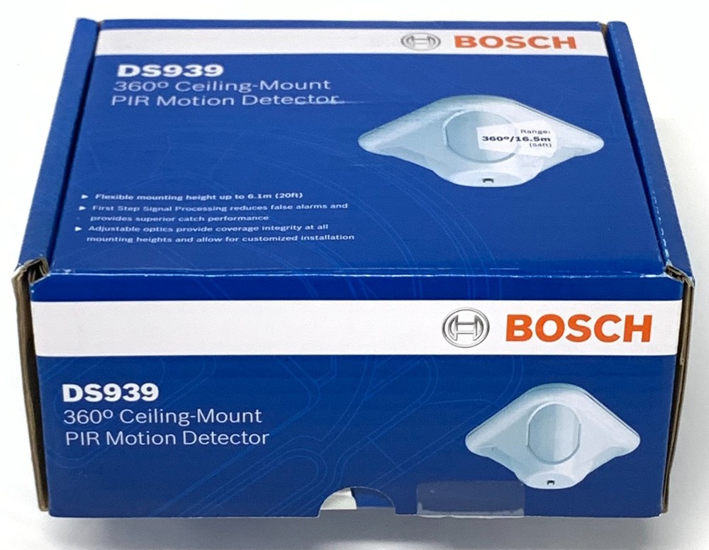 Bosch DS939 Panoramic Ceiling-Mount PIR Motion Detector