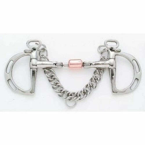 Korsteel Double Hinged Uxeter Kimberwick Bit - 5"