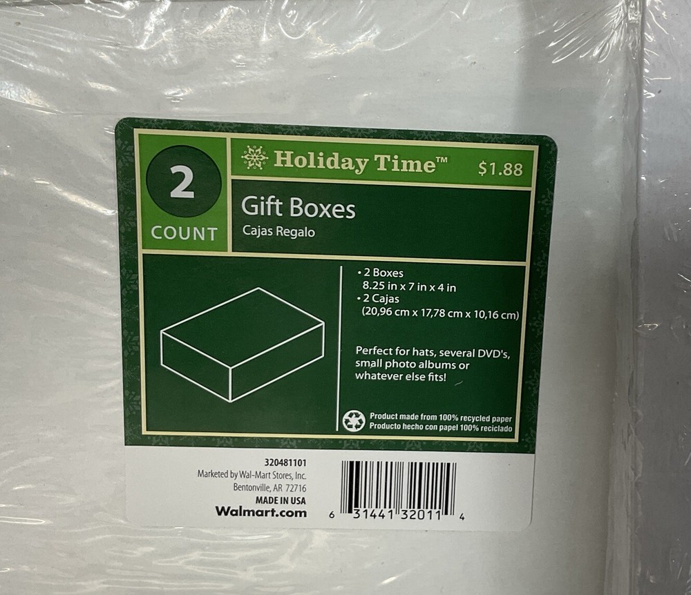 Lot of 10 Assorted Medium Size New Gift Boxes