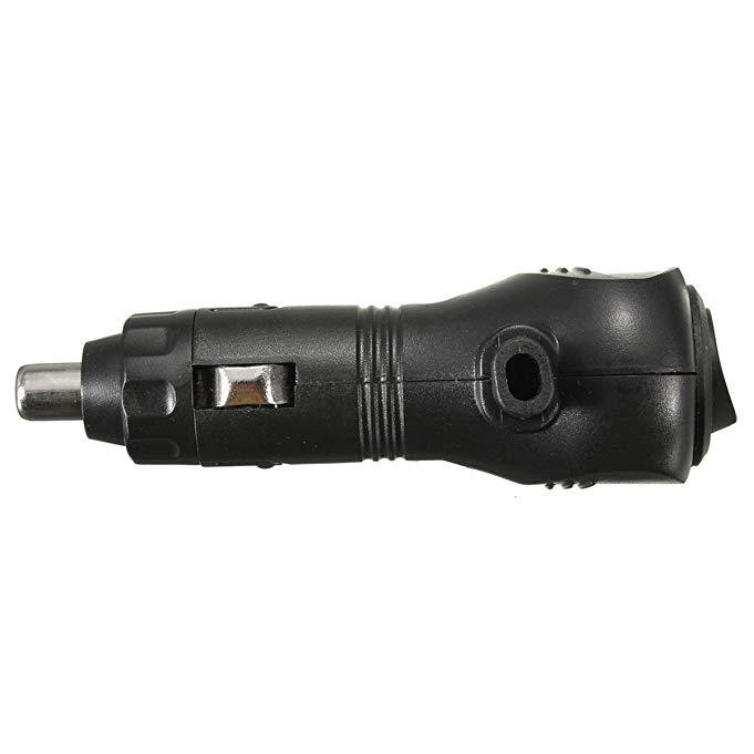12V DC Car Cigarette Lighter Cable Adapter Plug with LED Status On/Off Switch
