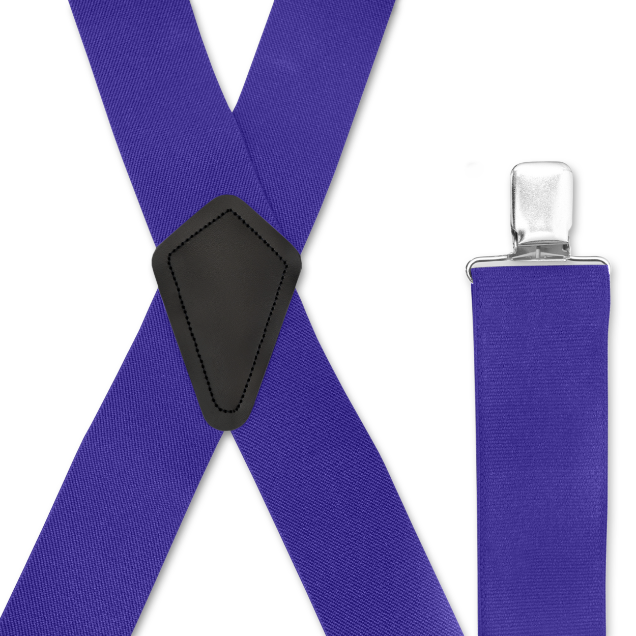 Men's Suspenders - Strong Clips, Many Colors, X Style 1.5" & 2", USA Made