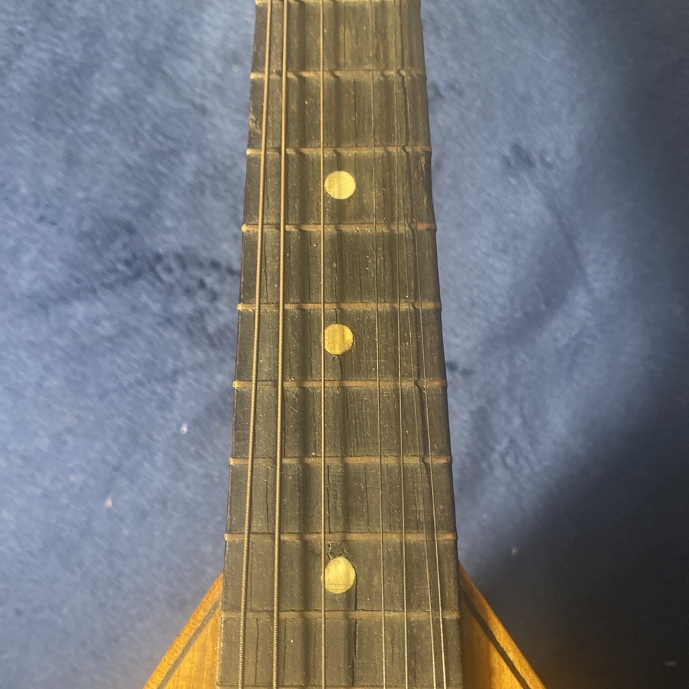 Antique Humpback Mandolin With Original Case