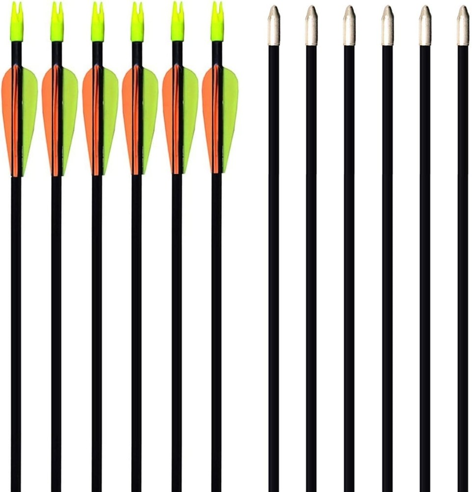 28" Fiberglass Archery Practice Arrows
