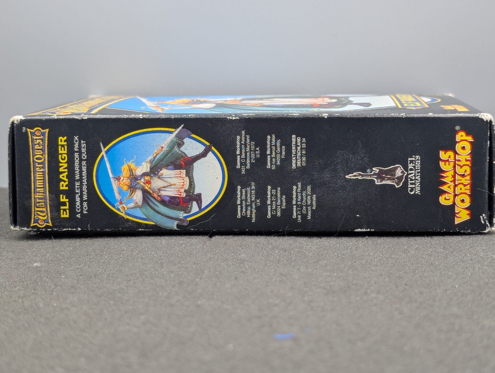 READ Warhammer Quest Warrior Pack - Elf Ranger - OOP Complete CIB