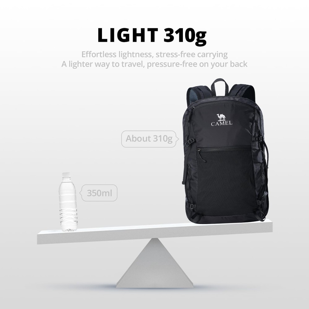 Foldable Hiking Backpack Lightweight Travel Backpack Waterproof Small packabl...