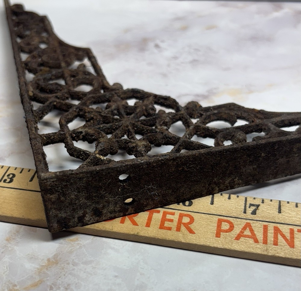 Antique Victorian Wall Bracket Cast Iron
