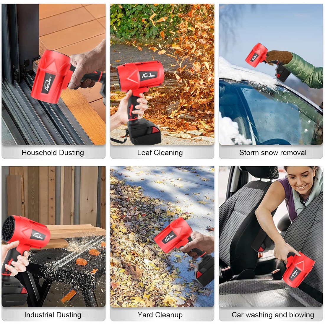 Cordless Handheld Turbo Blower for M18 Milwaukee Violent Blower Fan Tool Only