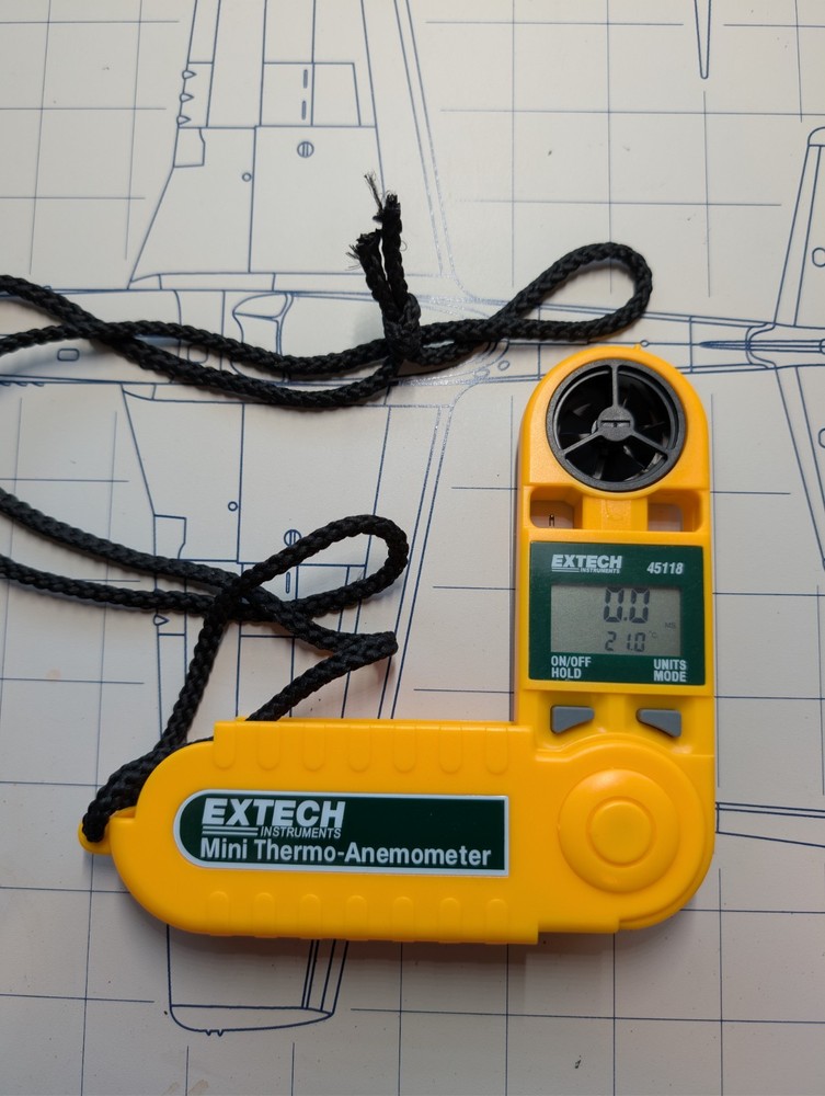 Extech Instruments Mini Thermo-Anemometer 45118