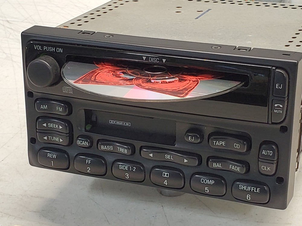 1998-2003 Ford F150 Ranger Explorer Excursion E-Van Radio CD OEM- XL2F-18C868-BB