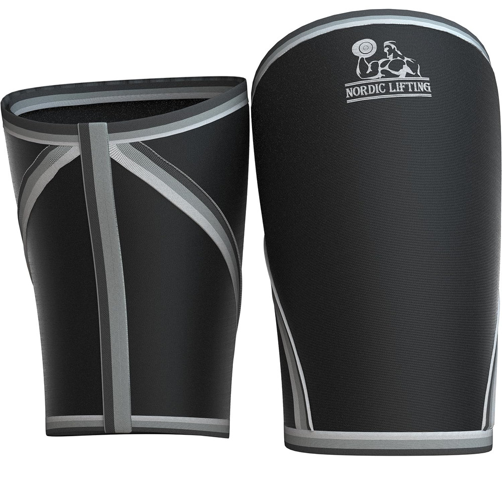 Knee Sleeves (1 Pair) Support & Compression for Weightlifting, Powerlifting & Cr