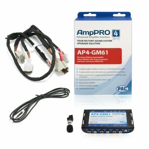 PAC AP4-GM61 Amplifier Integration Interface for Select GM vehicles with Bose sy