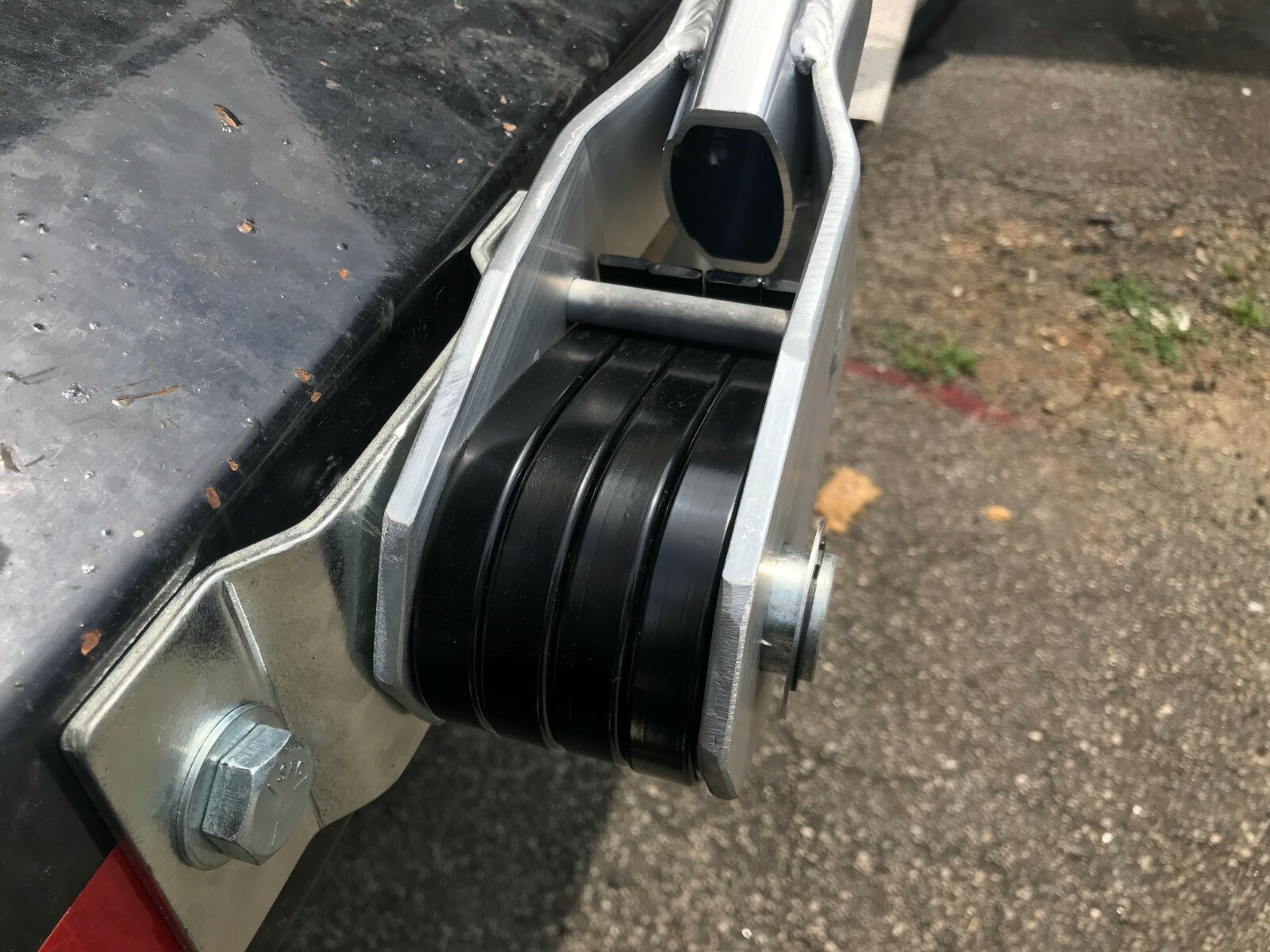 Dump Truck Tarp System 4 Spring Electric Aluminum Flip Tarp Kit up to 24' Long