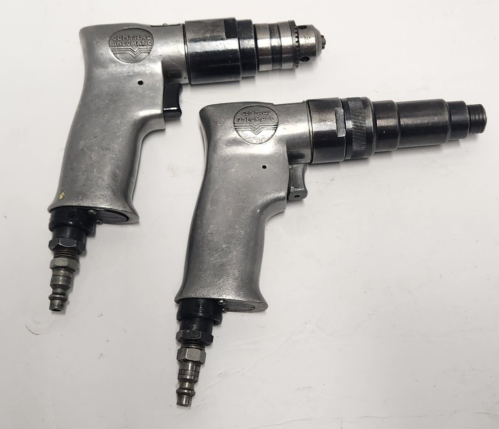 2 Central Pneumatic Air Drills Untested