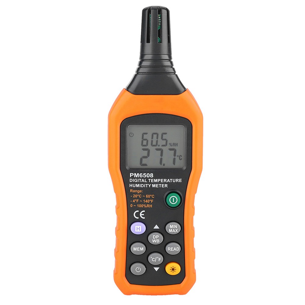 Pm6508 Professional Digital Display High Accuracy Temperature and Humidity Meter