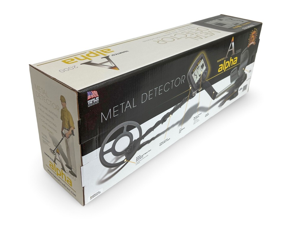 Teknetics Alpha Metal Detector | 8" SearchCoil