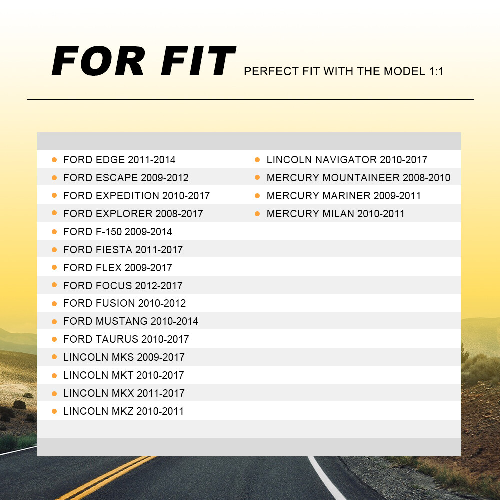 Locking Gas Cap Lock Fuel Cap w/Key 8U5Z-9C268-B Fits For Ford F-150 2009-2014