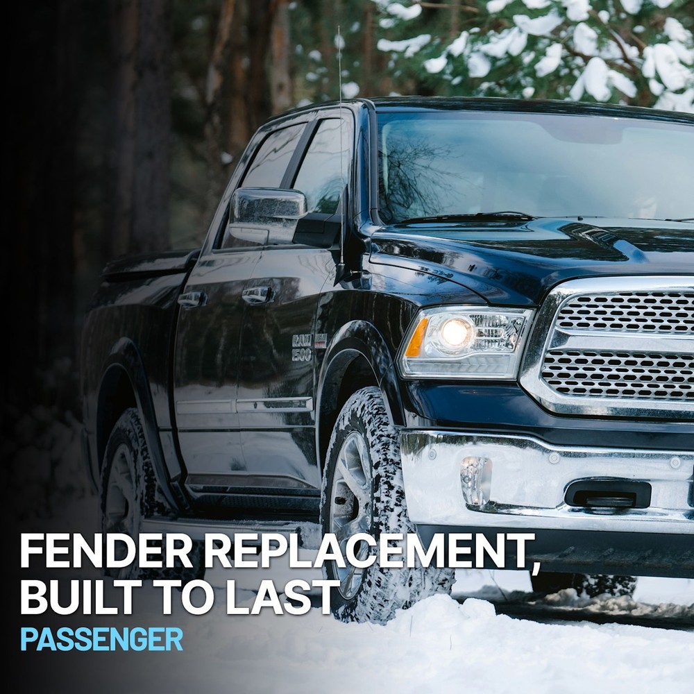 Fender Set For 2011-2022 Dodge Durango Front Primed Steel Pair