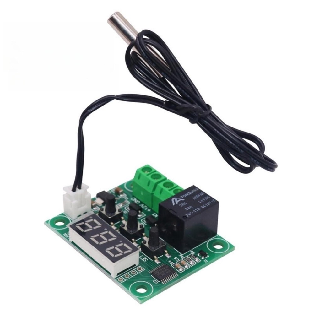 2PC XH-W1209 Temperature Controller Module LED Display Digital Thermostat Module