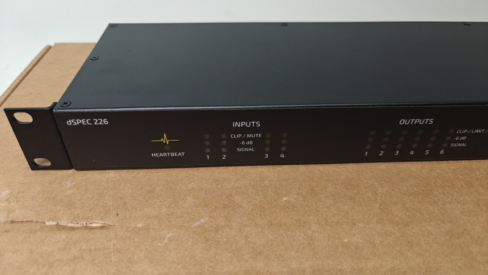 Community dSPEC 226 DSP 2 IN X 6 Out Speaker Processor