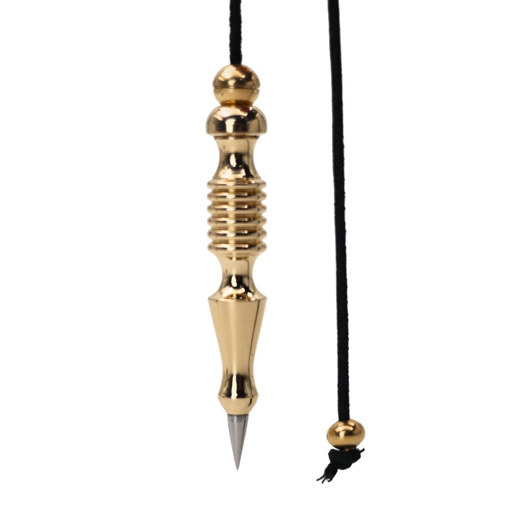 Sacral Flow Chakra Pendulum 9cm Energy Healing Tool Reiki Pendulum for Balancing