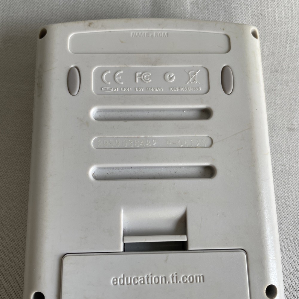 Texas Instruments TI-84 Plus Silver Edition Graphing Calculator pre-owned
