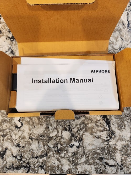 New Aiphone IX-DV Video Intercom System