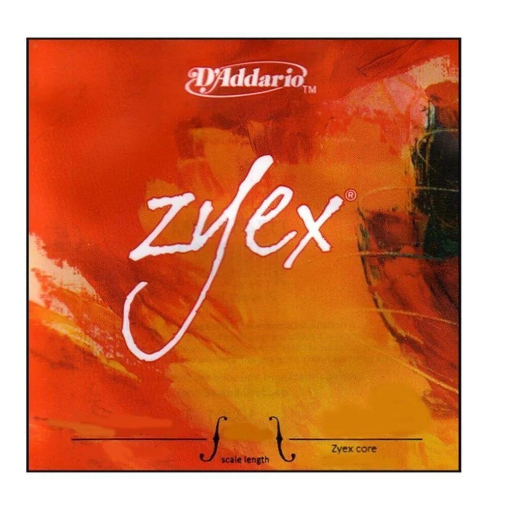 D'Addario Zyex Violin Single E String, 4/4 Scale, Full Size Light Tension Singl