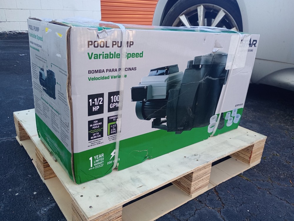 STAR 1.5 HP Programmable Variable Speed Pool Pump (Energy Star) STPP15VS
