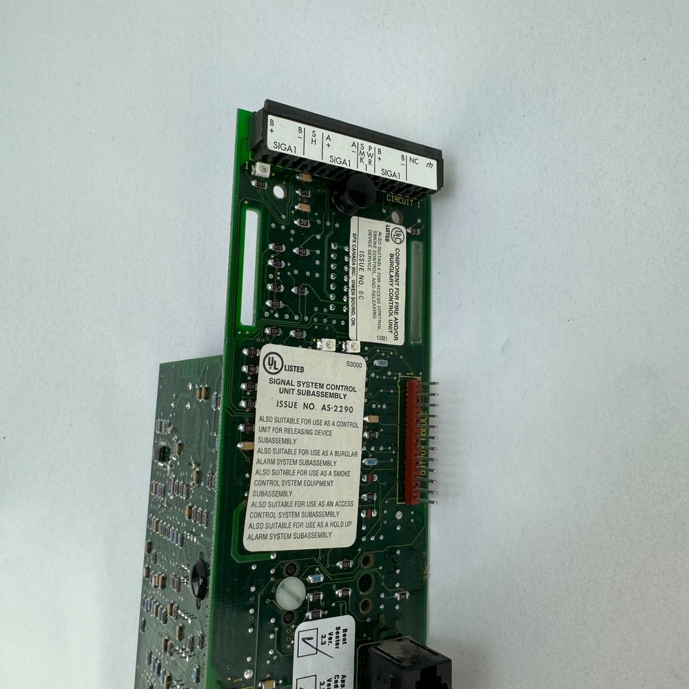 EST Edwards 3-SSDC Single Loop Controller & Eastar VE 2424 Fire Alarm System