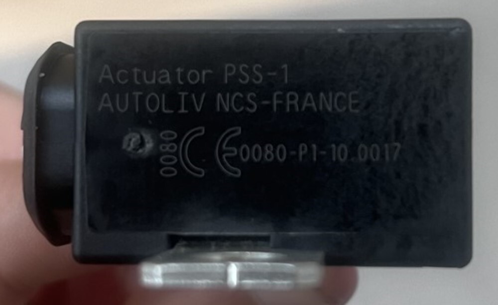 Autoliv PSS1 Actuator 0080-P1-10.0017