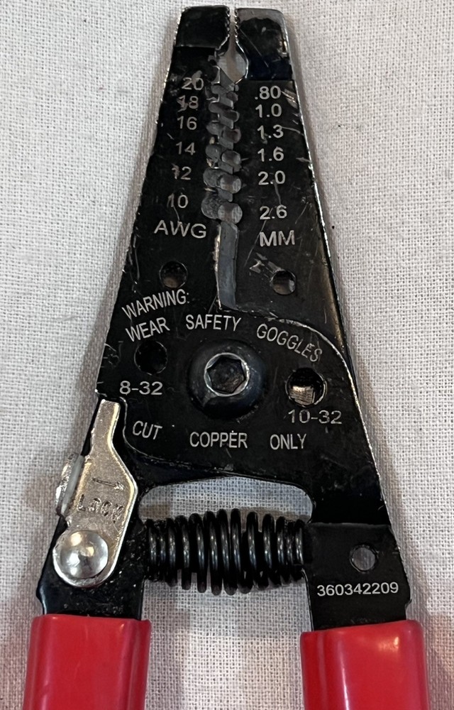PITTSBURGH WIRE STRIPPER CUTTING TOOL - FREE SHIPPING