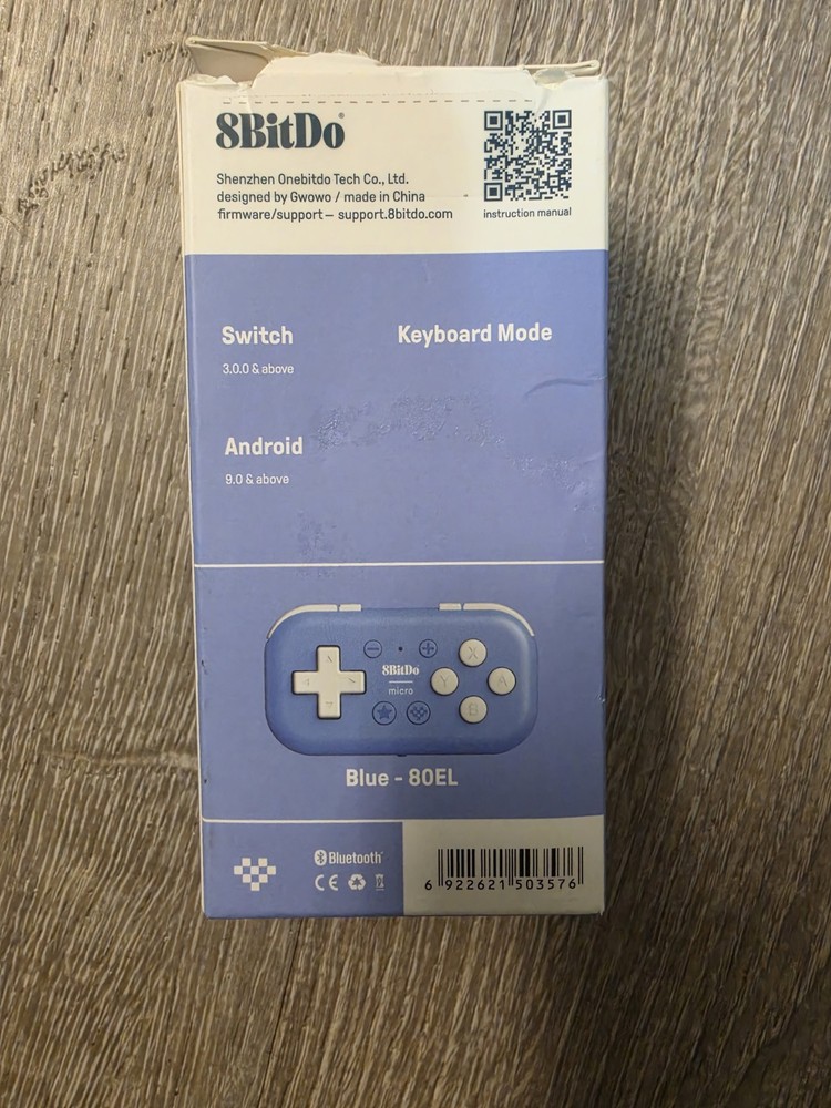 8BitDo Micro Controller for the Nintendo Switch, Android, Windows/PC