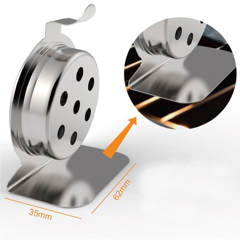 Oven Thermometer Stainless Steel Classic Stand Up Food Meat Temperature Gauge5-1