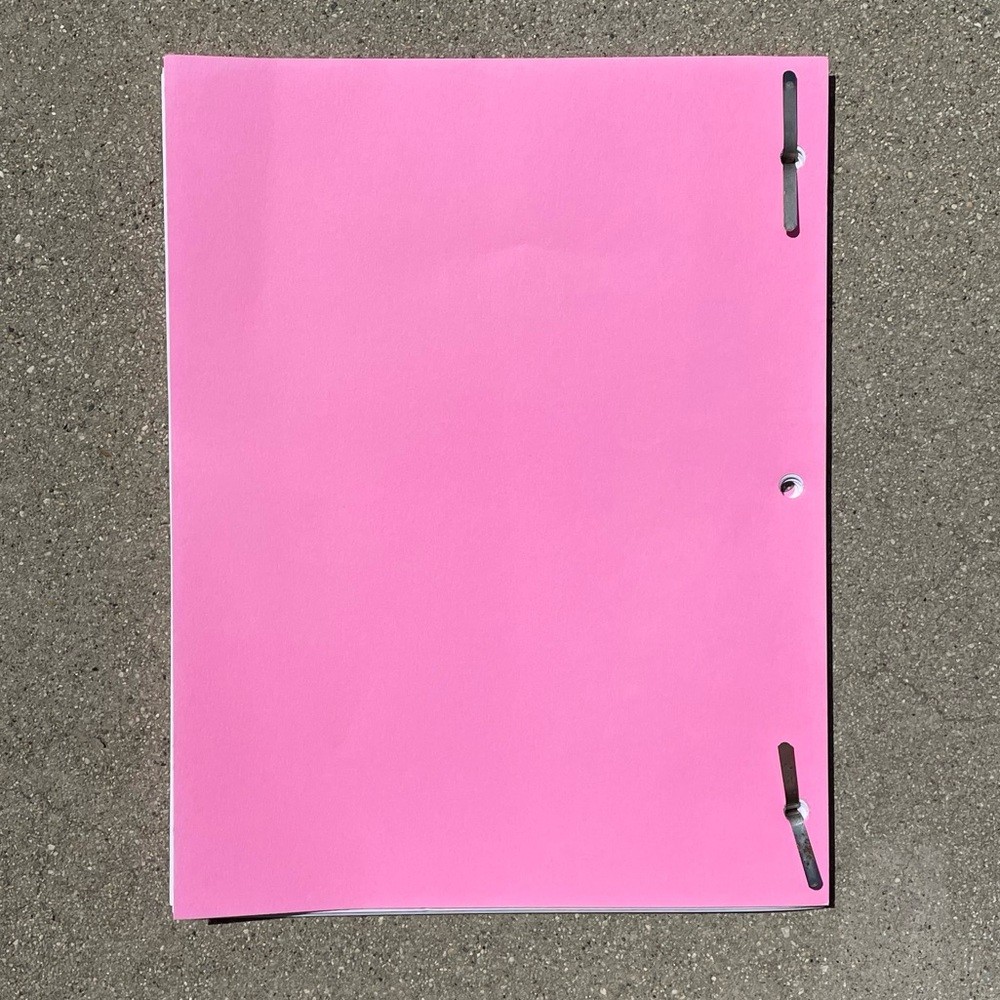 American Dad Dee Bradley Baker 2015 Original Production Used Table Draft Script