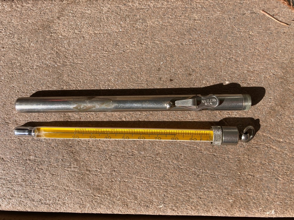 Vintage Philipps Fruit Testing Thermometer Scientific Instrument