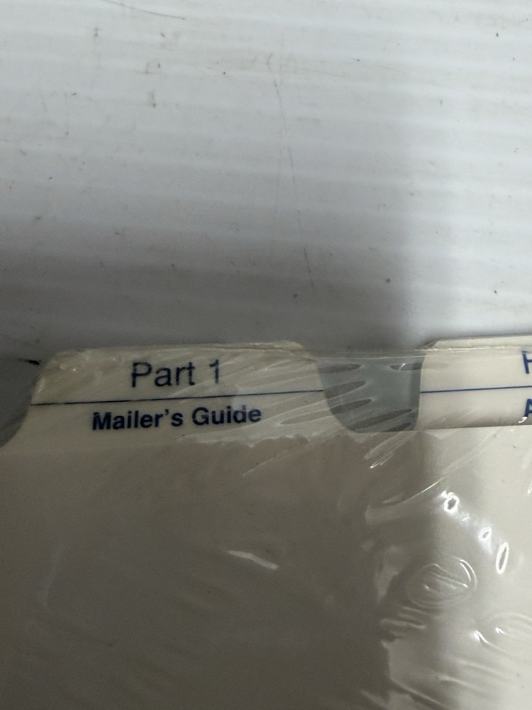 United States Postal Service Guide To The Manifest Mailing System