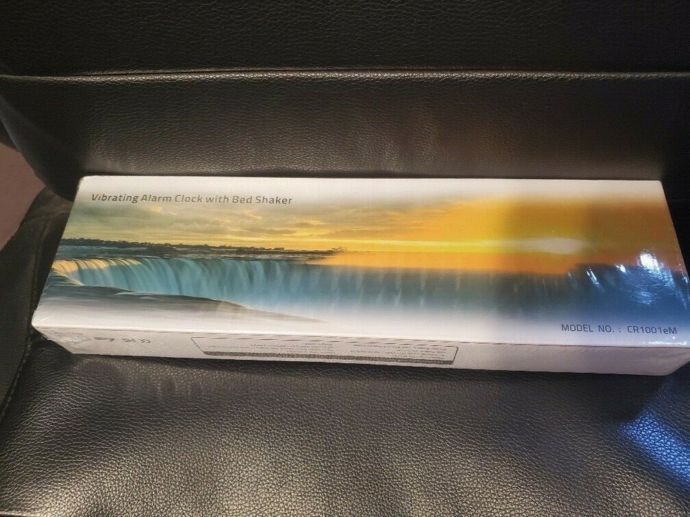 Vibrating Alarm Clock with Bed Shaker