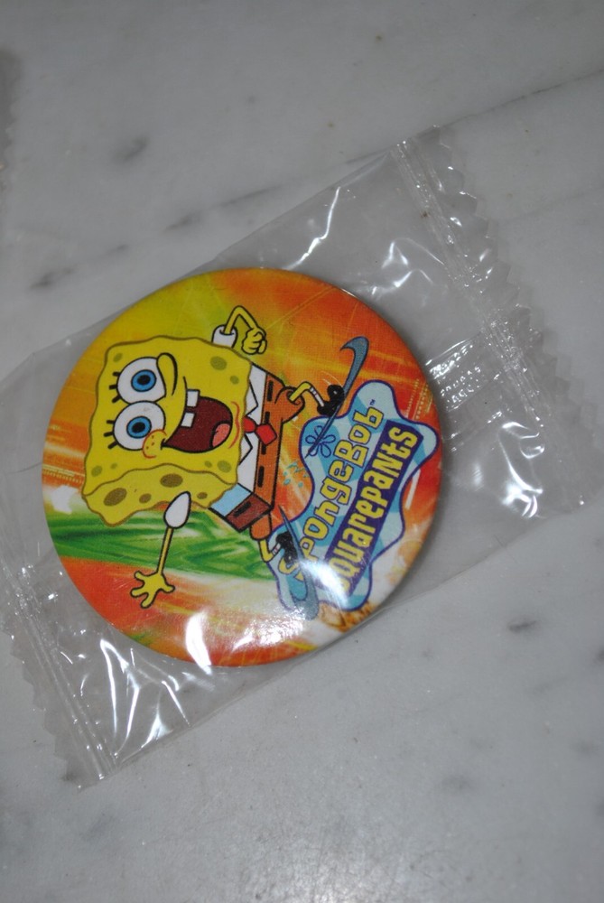 13 different SpongeBob SquarePants Button Pins Nickelodeon Patrick Gary 1 3/4"