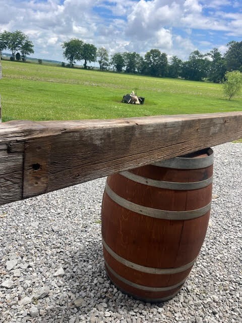 126 Mantle 82"x7"x5" Fireplace, Stained, Solid, Rustic, Salvage, Farm, Beam