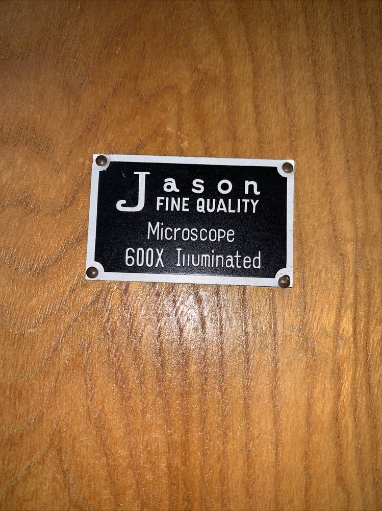 Jason fine quality microscope 600 timesinuminated