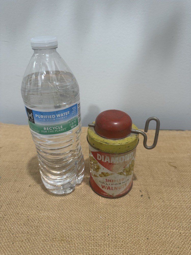 Vintage Diamond Shelled Walnuts With Key
