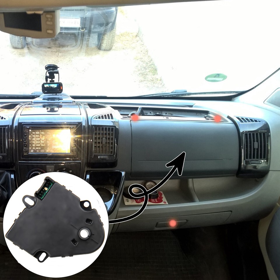 2PCS For GM Chevy HVAC AC Heater Blend Door Actuator 52402588 89018365 15-72971