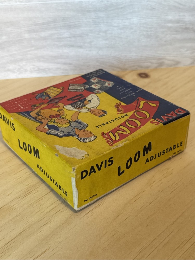 Davis Vintage Adjustable Loom Original Box