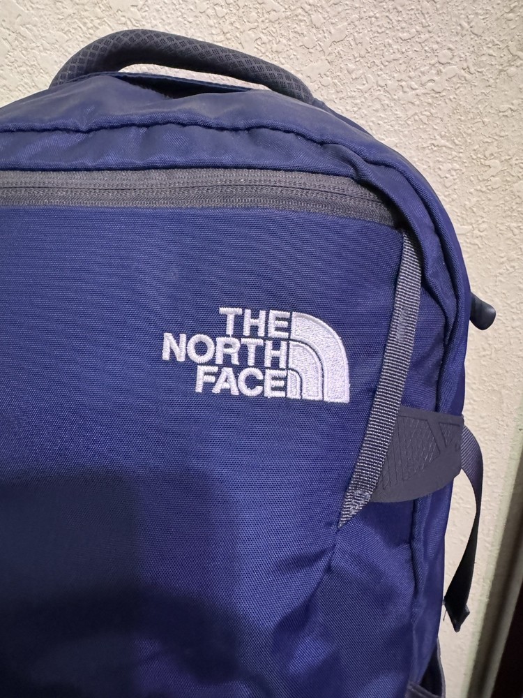 The North Face Fall Line Blue Backpack Lined Laptop Flexvent